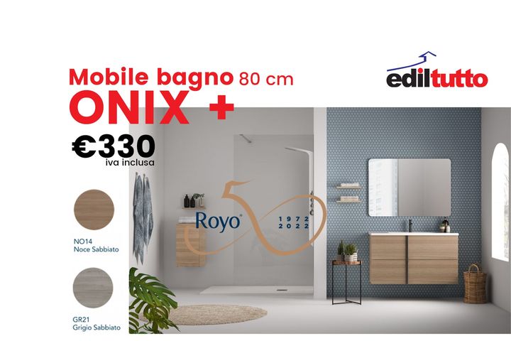 #PROMO-MOBILE BAGNO #ONIX + 🏠