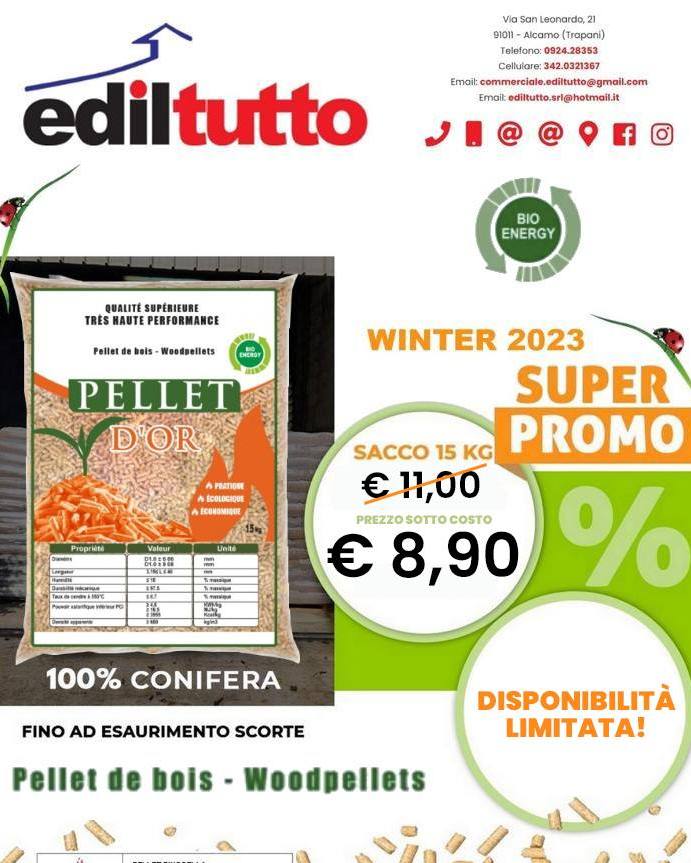 ➡ Super #PROMO  Winter 2023❄

Da Ediltutto trovi in promozione