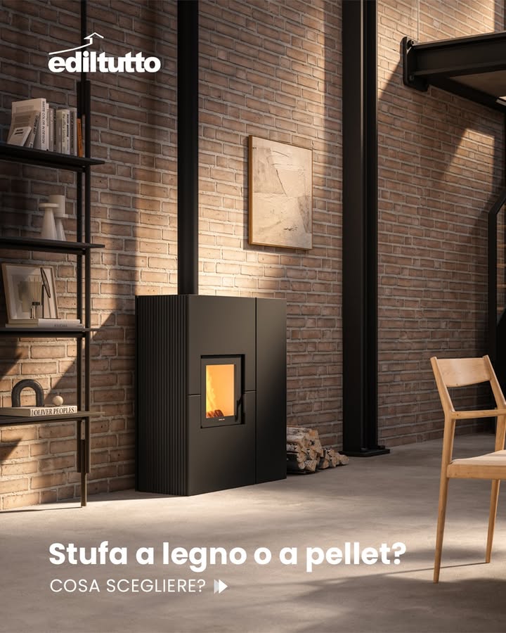 Stufa a legna o a pellet? 🔥 🪵
La risposta è