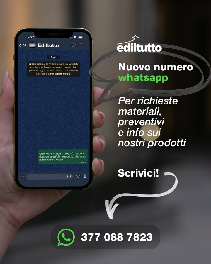 📲 Da oggi parlare con il nostro banco vendita è