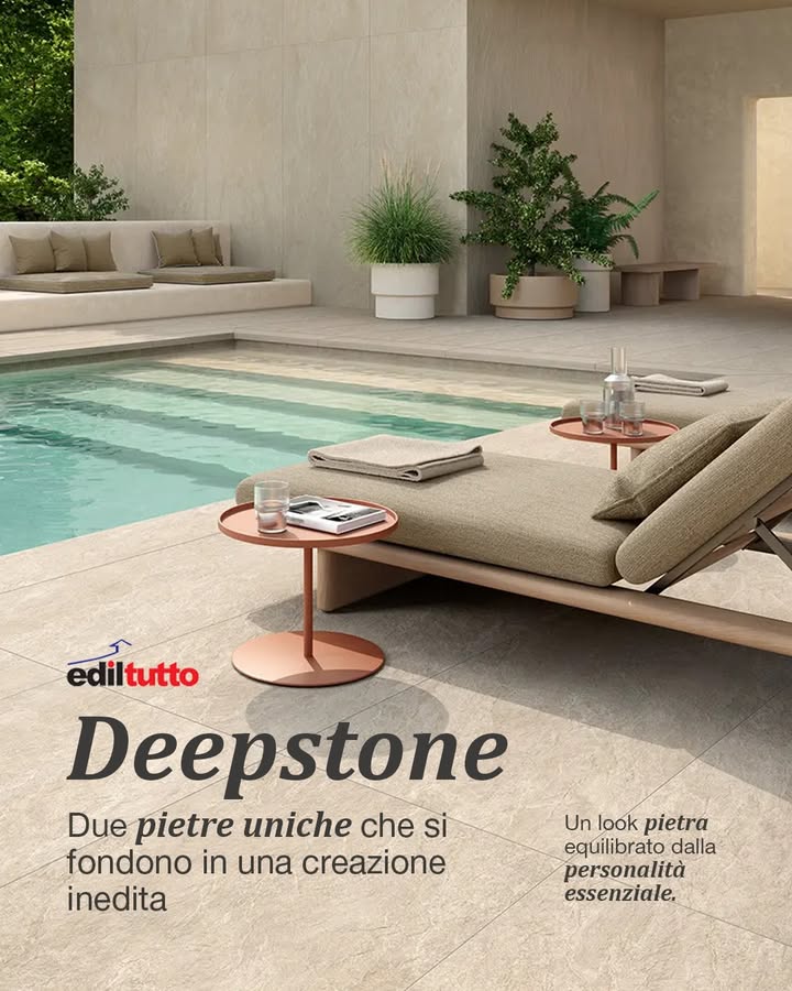 🌿 Materia autentica, stile contemporaneo.
Con Deepstone di NovaBell, l'effetto pietra